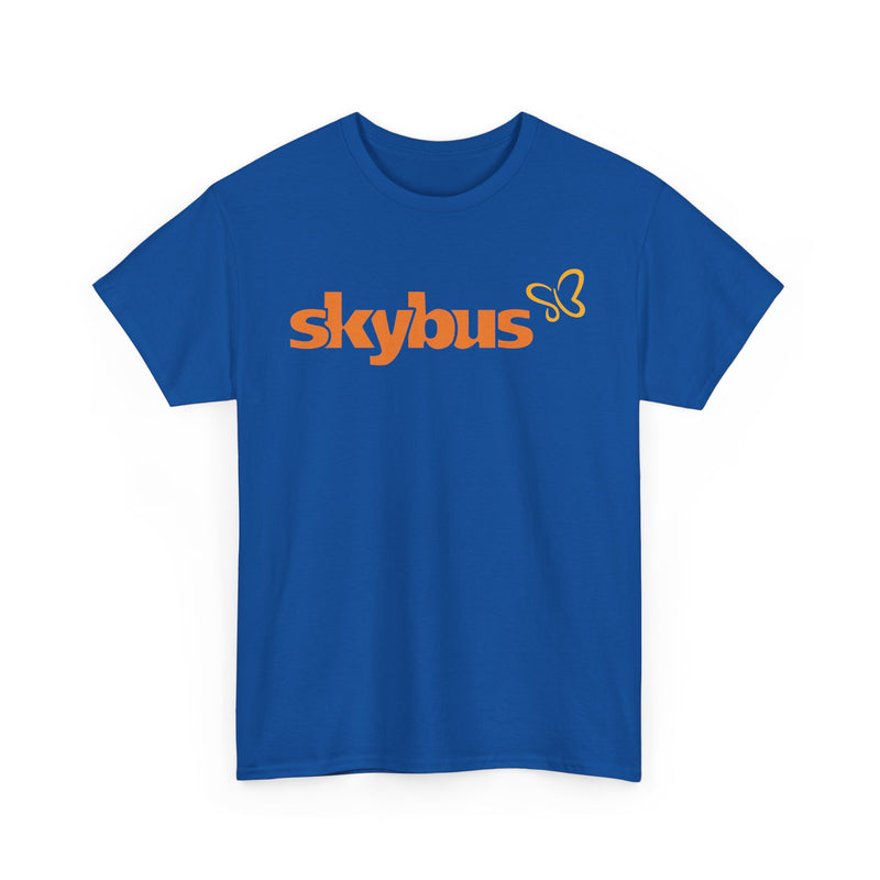Load image into Gallery viewer, Skybus Australian Low Cost Carrier Orange Butterfly Logo Airline T-shirt