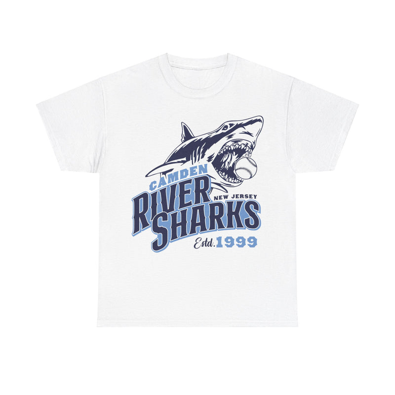 Load image into Gallery viewer, Camden Riversharks Est 1999 New Jersey Baseball Team T-shirt