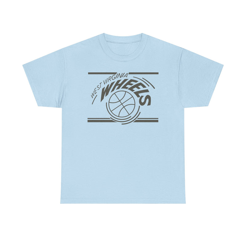 Load image into Gallery viewer, West Virginia Wheels Basketball 1978 All-American Alliance T-shirt