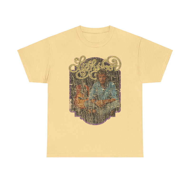 Load image into Gallery viewer, Gordon Lightfoot Sundown 1974 Canadian Singer T-shirt