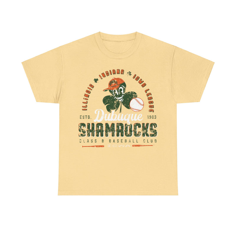 Load image into Gallery viewer, Dubuque Shamrocks Est 1903 Iowa Baseball T-shirt