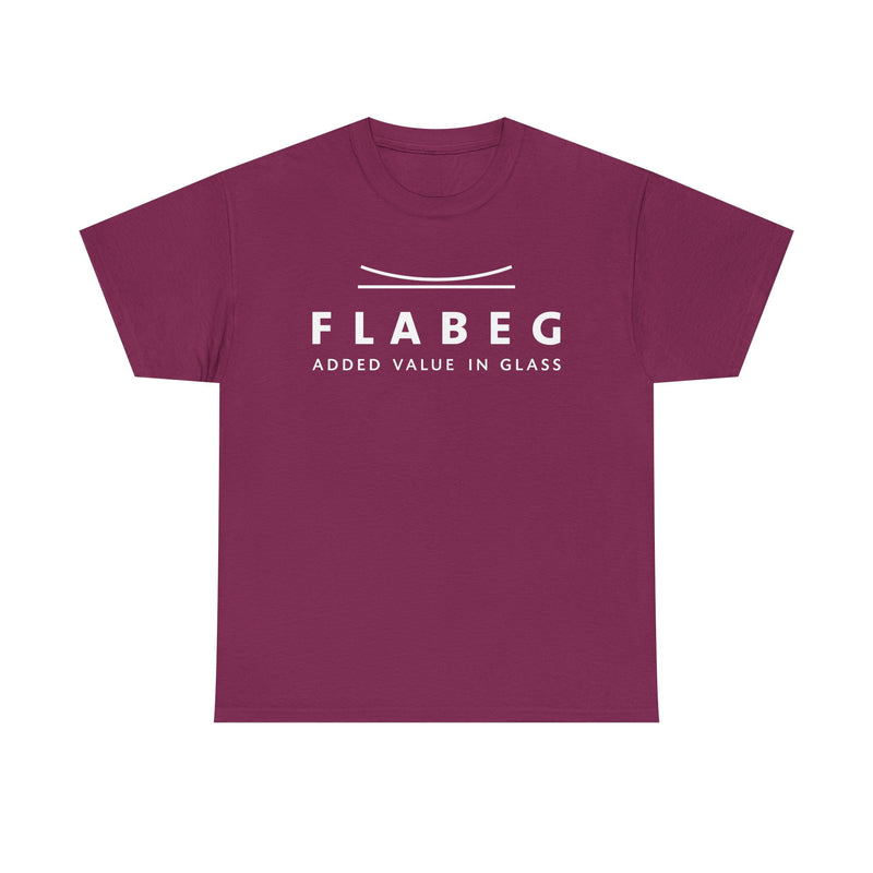 Load image into Gallery viewer, Flabeg Automotive T-Shirt Defunct Glass Company Bankrupt Logo Tee
