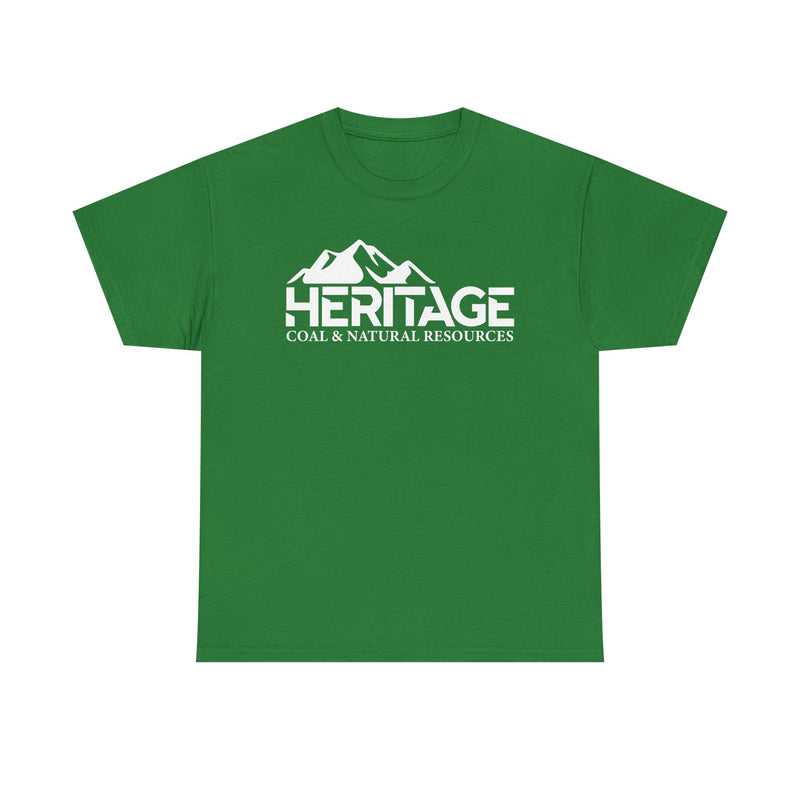 Load image into Gallery viewer, Heritage Coal T-Shirt Defunct Natural Resources Company Bankrupt Logo Tee