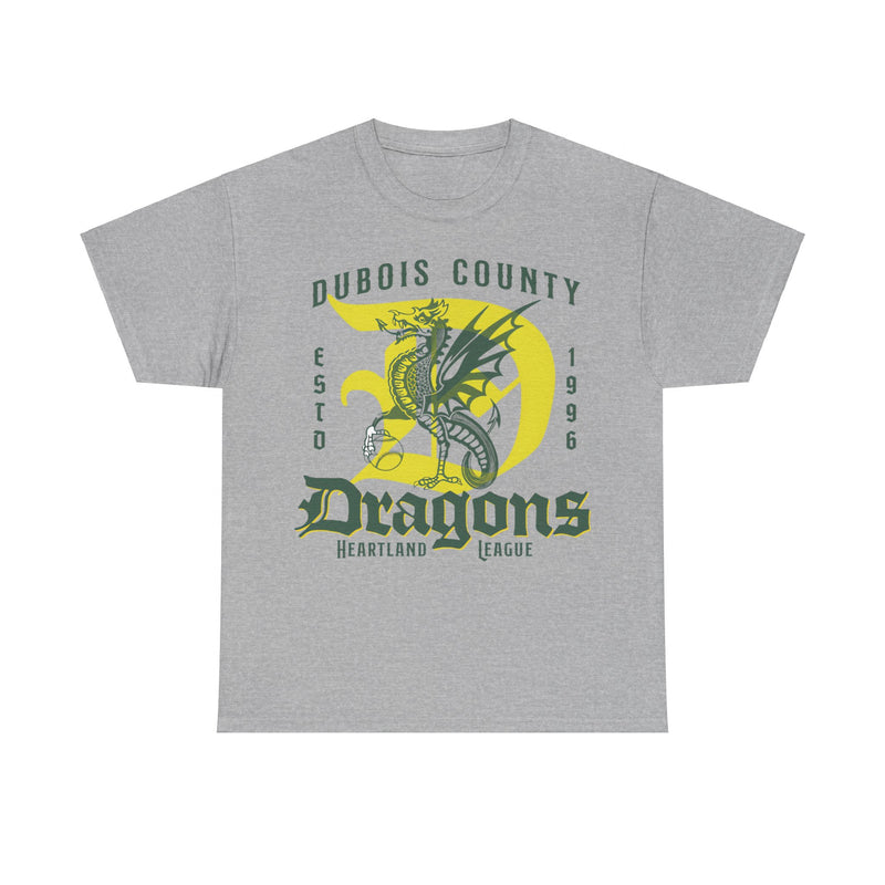 Load image into Gallery viewer, Dubois County Dragons Indiana Baseball Team T-shirt