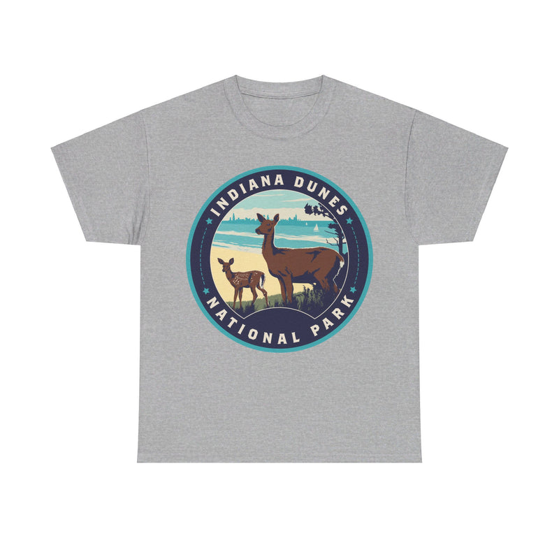 Load image into Gallery viewer, Indiana Dunes National Park Round Logo T-shirt