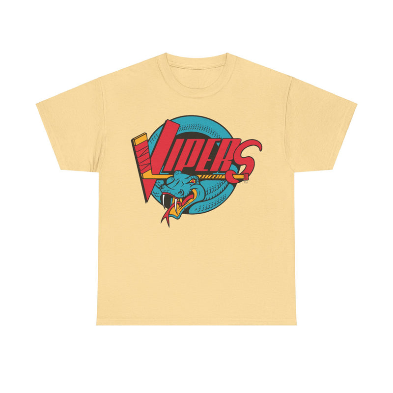 Load image into Gallery viewer, Detroit Vipers Logo Michigan Hockey Team T-shirt
