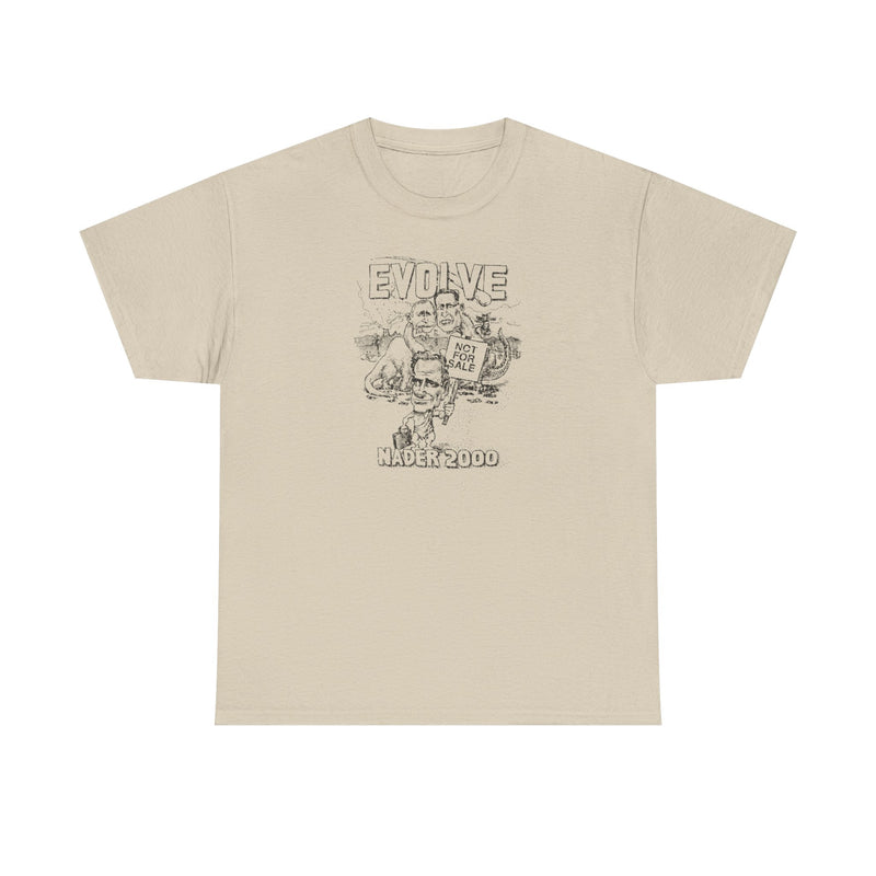 Load image into Gallery viewer, Evolve With Ralph Nader 2000 Political T-shirt