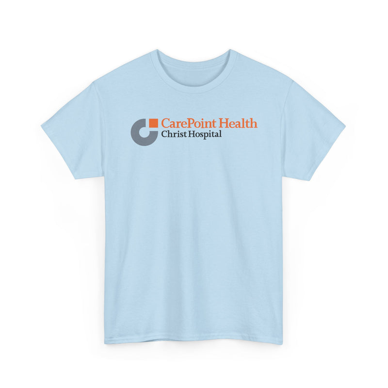 Load image into Gallery viewer, CarePoint Health Logo Jersey City Hospital Graphic T-Shirt Rare Defunct Brand Tee