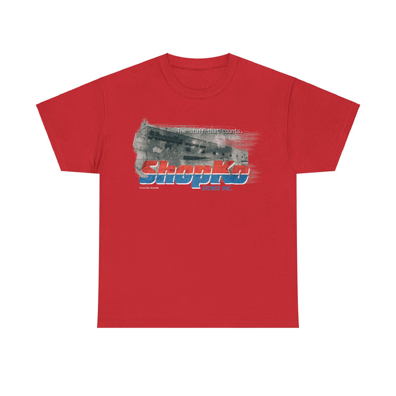 Load image into Gallery viewer, Shopko Retail Store Nostalgic Logo Stuff That Counts T-shirt