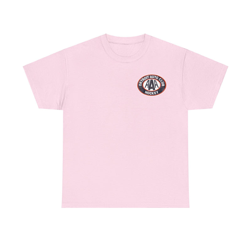 Load image into Gallery viewer, Detroit Auto Club Michigan Ice Hockey Small Logo T-shirt