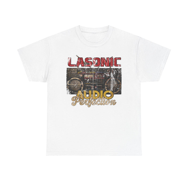 Load image into Gallery viewer, Lasonic Audio Perfection Electronics Corporation Boom Box T-shirt
