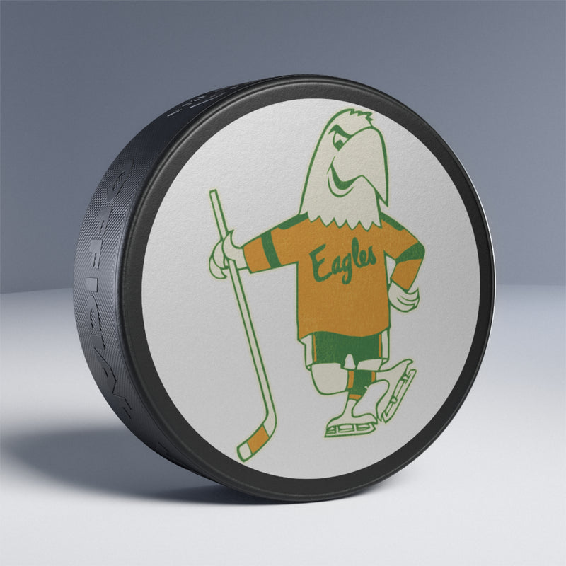 Load image into Gallery viewer, Salt Lake City Golden Eagles Logo Hockey Puck
