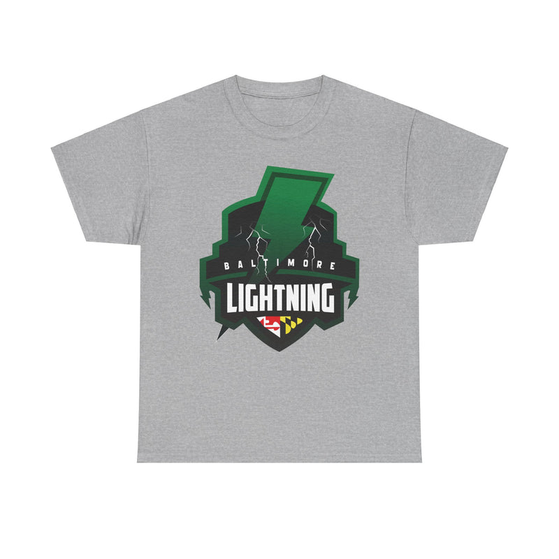 Load image into Gallery viewer, Baltimore Lightning Maryland CBA 1985-1986 Basketball T-shirt