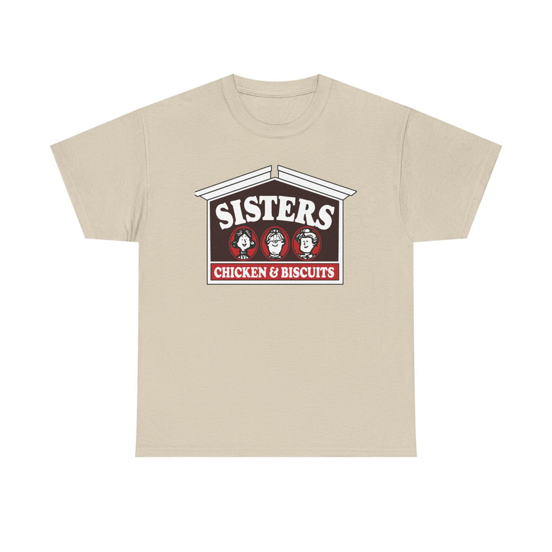 Load image into Gallery viewer, Sisters Chicken & Biscuits T-Shirt - Fast Food Industry Defunct Tee
