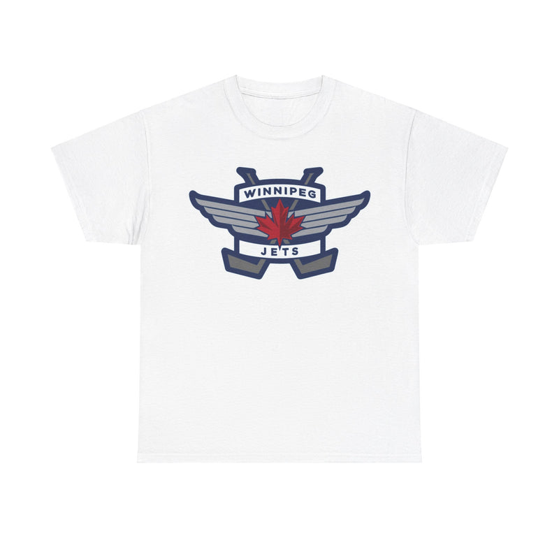 Load image into Gallery viewer, Winnipeg Jets Maple Leaf Logo Hockey Team T-shirt