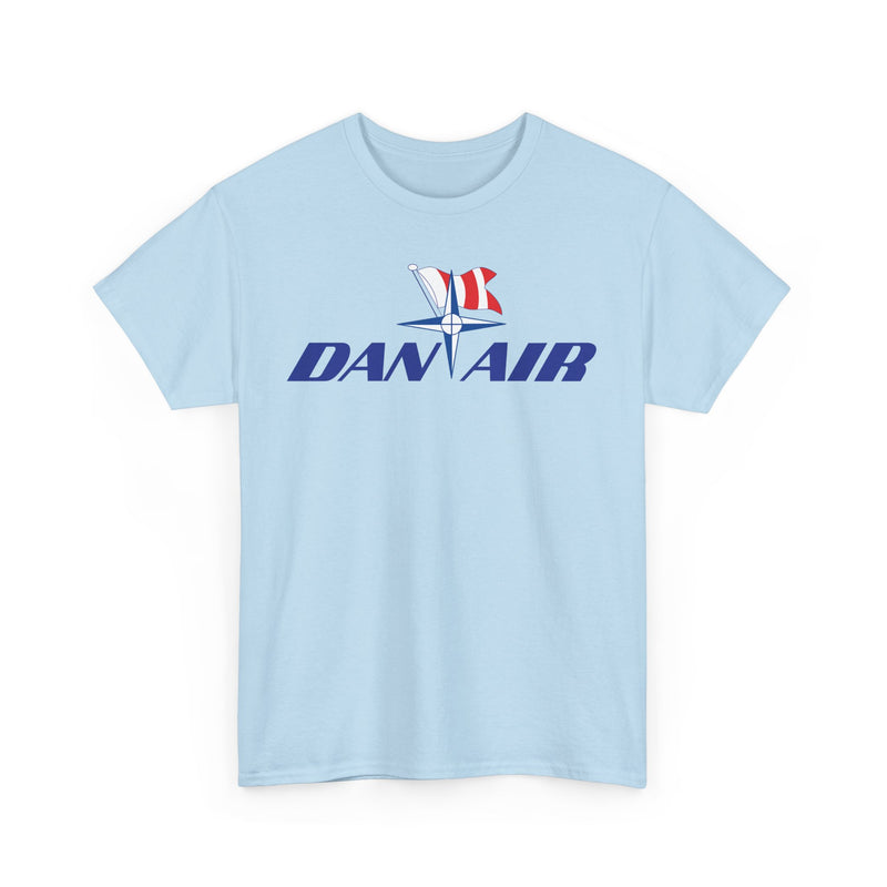 Load image into Gallery viewer, Dan Air Flag Compass Logo Classic British Aviation Memorabilia T-shirt