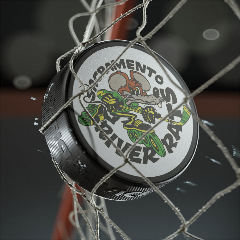 Load image into Gallery viewer, Sacramento River Rats Roller Nostalgic Pullover Hoody Hockey Puck