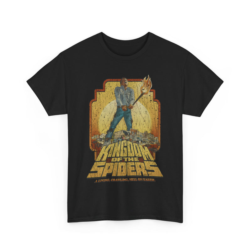Load image into Gallery viewer, Kingdom of the Spiders 1977 William Shatner Movie T-shirt
