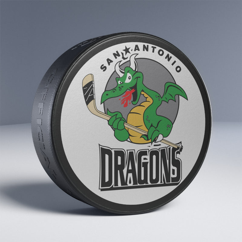 Load image into Gallery viewer, San Antonio Dragons Texas 1996-1998 Hockey Puck