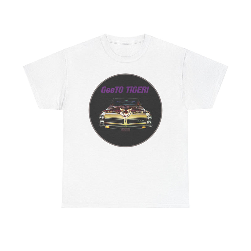 Load image into Gallery viewer, GeeTO Tuger 1965 Pontiac GTO Car T-shirt