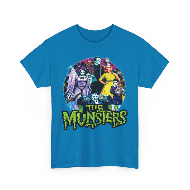 Load image into Gallery viewer, The Munsters 1964 Frankenstein Vampire Werewolf TV Show T-shirt
