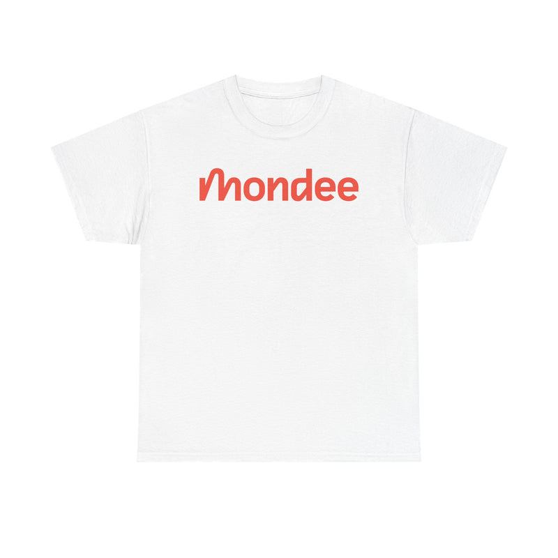 Load image into Gallery viewer, Mondee T-Shirt Bankrupt Travel Tech Company Defunct Logo Tee