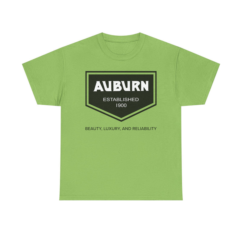 Load image into Gallery viewer, Auburn Established 1900 Beauty Luxury Reliability Vintage Auto T-shirt