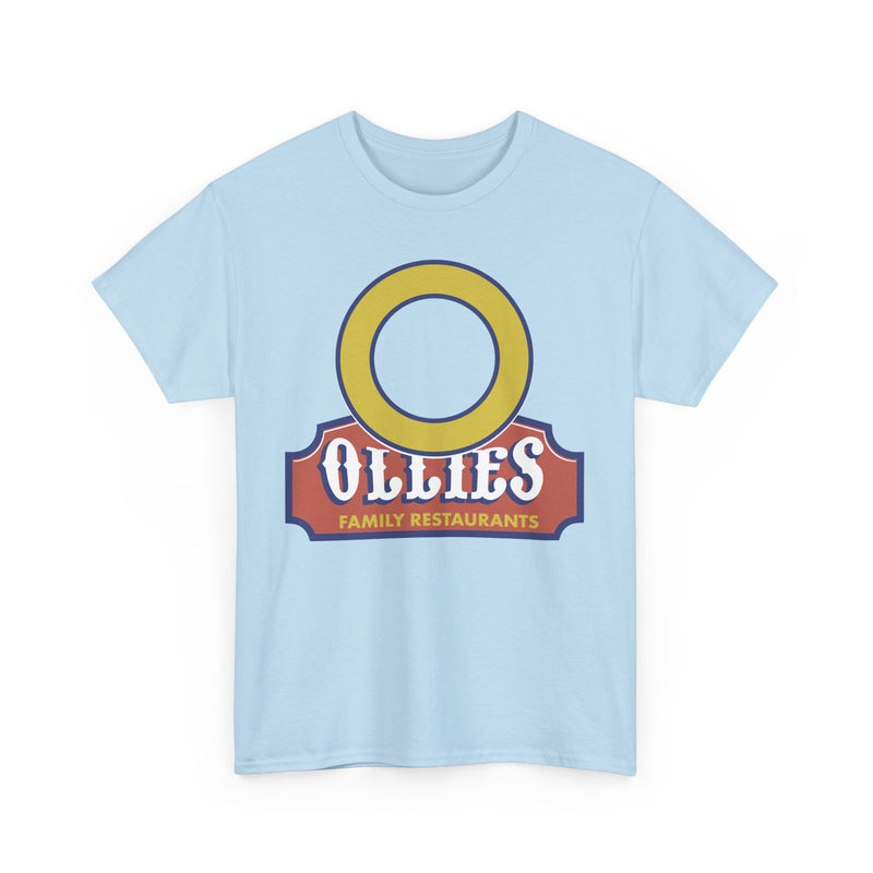 Load image into Gallery viewer, Ollies Family Restaurants Vintage Logo Defunct Restaurant Chain T-Shirt