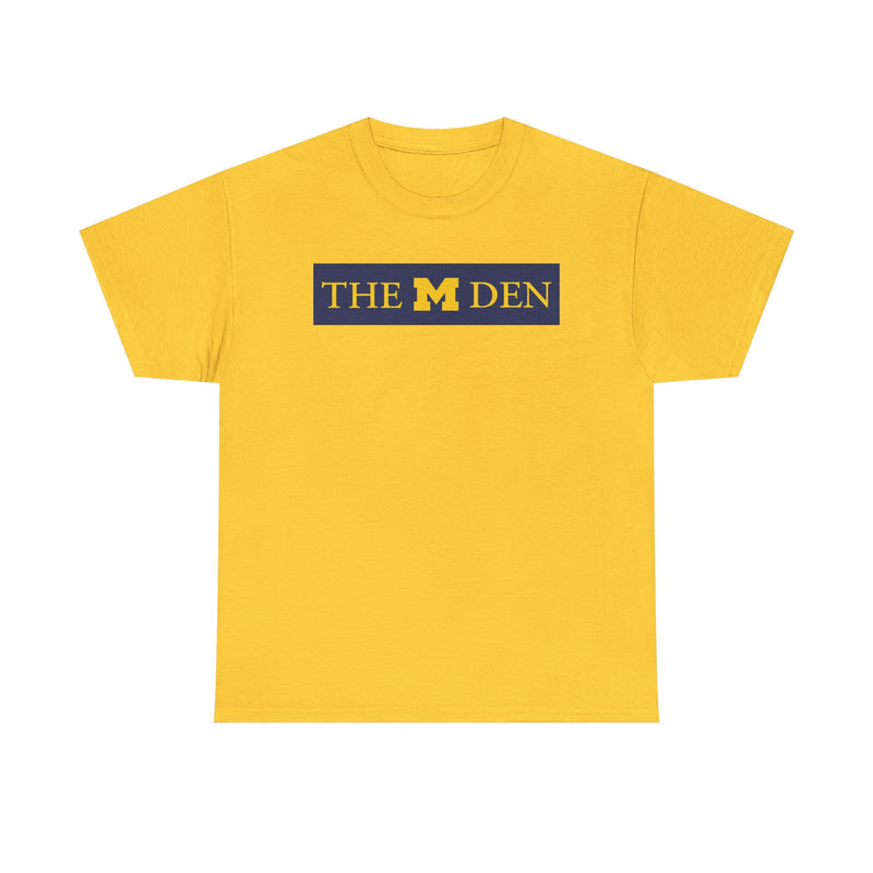 Load image into Gallery viewer, The M Den T-Shirt Defunct Michigan Store Bankrupt Company Logo Tee
