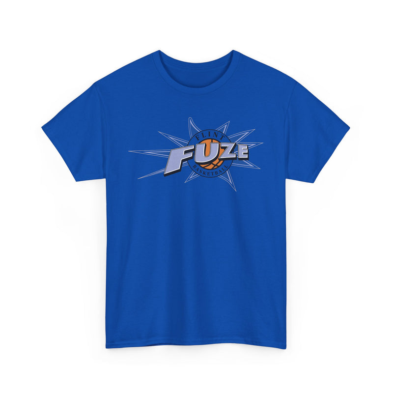 Load image into Gallery viewer, Flint Fuze Michigan CBA Basketball 2001-2002 T-shirt