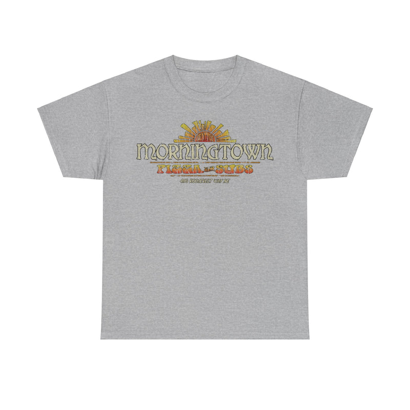 Load image into Gallery viewer, Morningtown Pizza Subs 1969 Restaurant Distressed Print T-shirt
