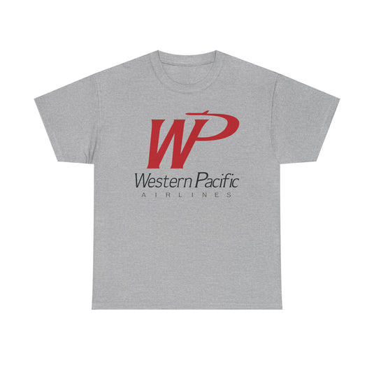 Western Pacific Airlines Vintage American Carrier Logo Classic Travel T-shirt