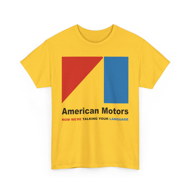Load image into Gallery viewer, Retro American Motors RedBlue Logo Collectible Car T-shirt