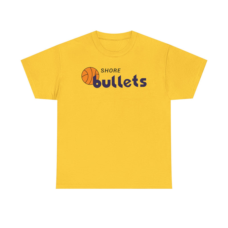 Load image into Gallery viewer, Shore Bullets New Jersey Eastern Basketball 1976-1977 T-shirt