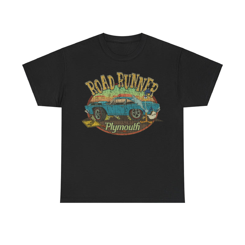 Load image into Gallery viewer, Plymouth Road Runner 1968 Car Distressed Print T-shirt