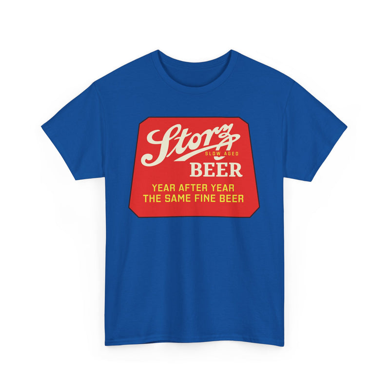 Load image into Gallery viewer, Storz Beer Year After Year Same Fine Beer Slow Aged Logo T-Shirt