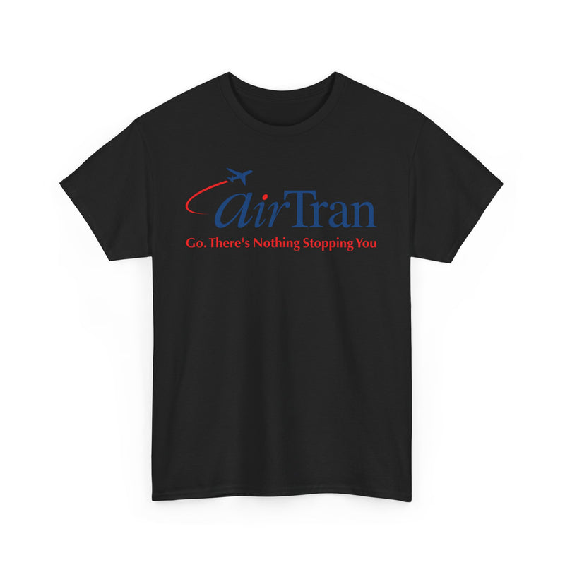 Load image into Gallery viewer, Air Tran Go There's Nothing Stopping You Vintage Airline Logo Aviation T-shirt