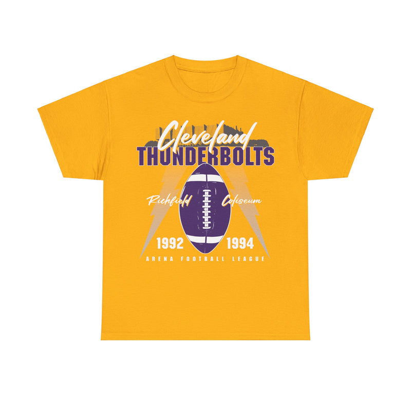 Load image into Gallery viewer, Cleveland Thunderbolts Ohio Est 1992 Football T-shirt