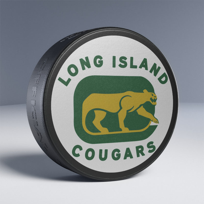 Load image into Gallery viewer, Long Island Cougars New York Hockey Puck