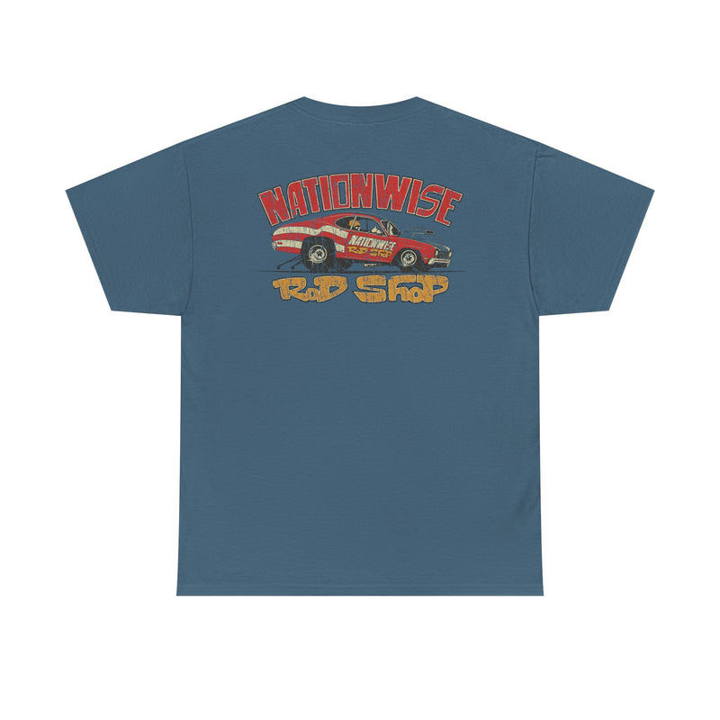 Load image into Gallery viewer, Nationwise Rod Shop 1974 Double Logo Ohio Auto Parts T-shirt