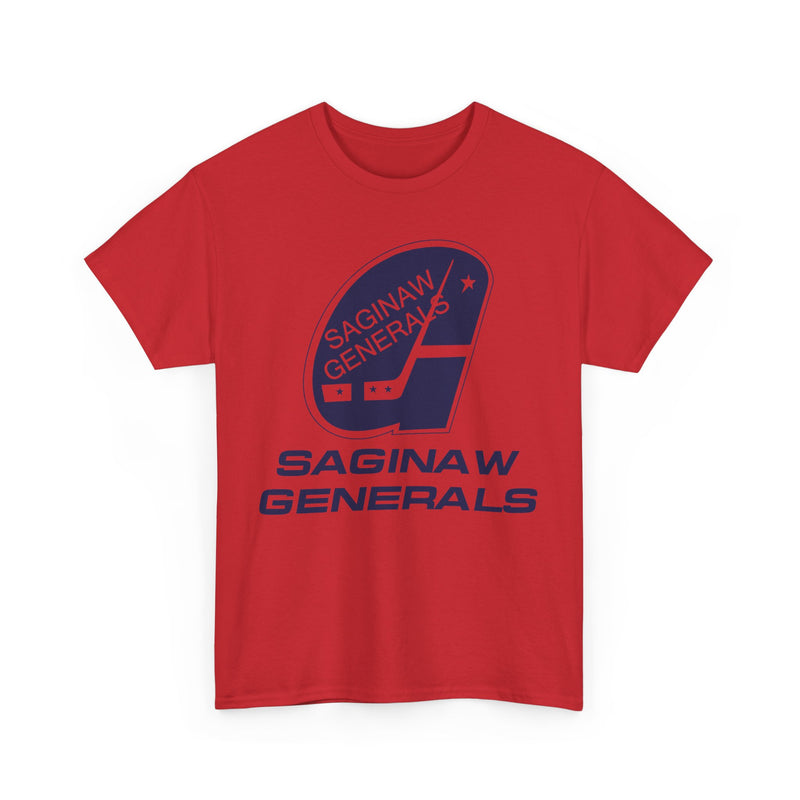 Load image into Gallery viewer, Saginaw Generals 1985 Michigan Hockey T-shirt