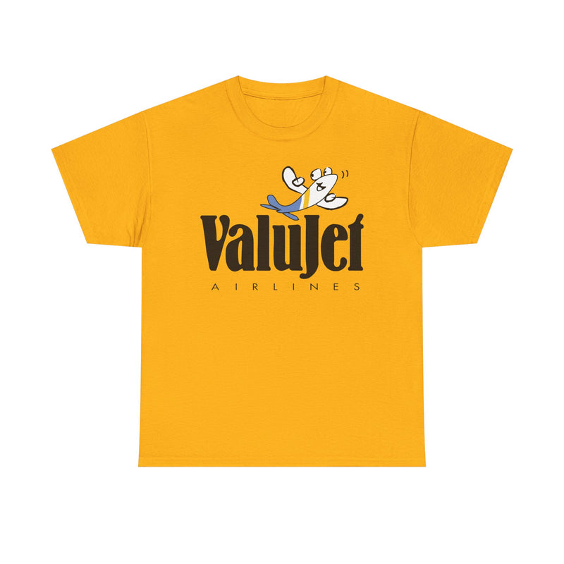 Load image into Gallery viewer, ValuJet Airlines Cartoon Plane Character Vintage Florida Carrier T-shirt