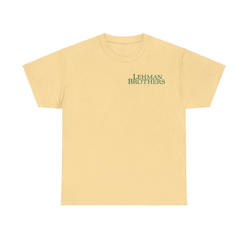 Load image into Gallery viewer, Lehman Brothers Bank Nostalgic Retro Logo T-shirt