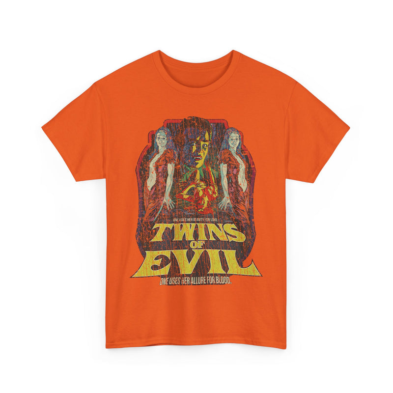 Load image into Gallery viewer, Twins of Evil 1971 Vampire Horror Movie T-shirt