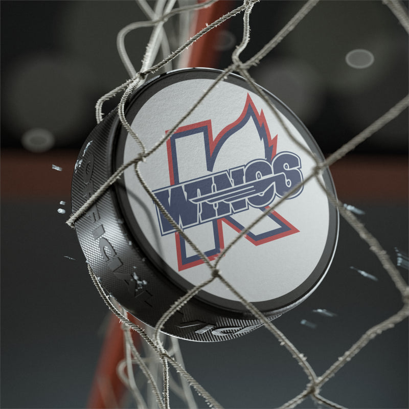Load image into Gallery viewer, Kalamazoo Wings Michigan 1974-1995 Hockey Puck