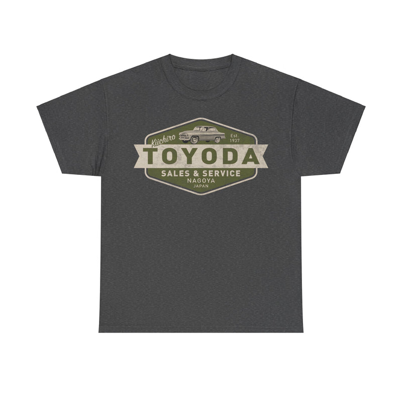 Load image into Gallery viewer, Kiichiro Toyoda Toyota Est 1937 Nagoya Japan Car T-shirt