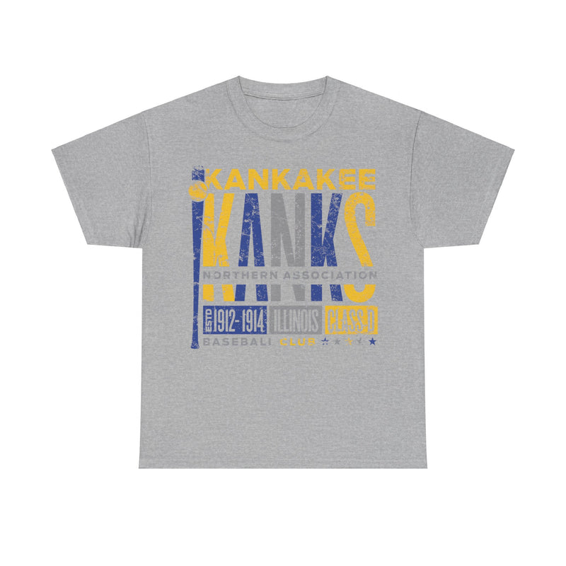 Load image into Gallery viewer, Kankakee Kanks Est 1912 Illinois Baseball T-shirt