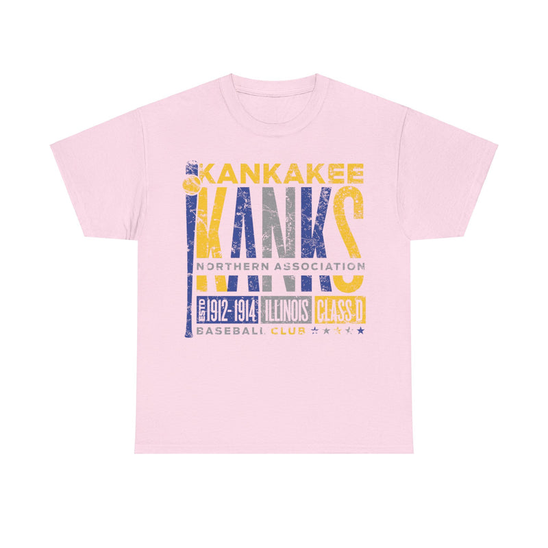 Load image into Gallery viewer, Kankakee Kanks Est 1912 Illinois Baseball T-shirt