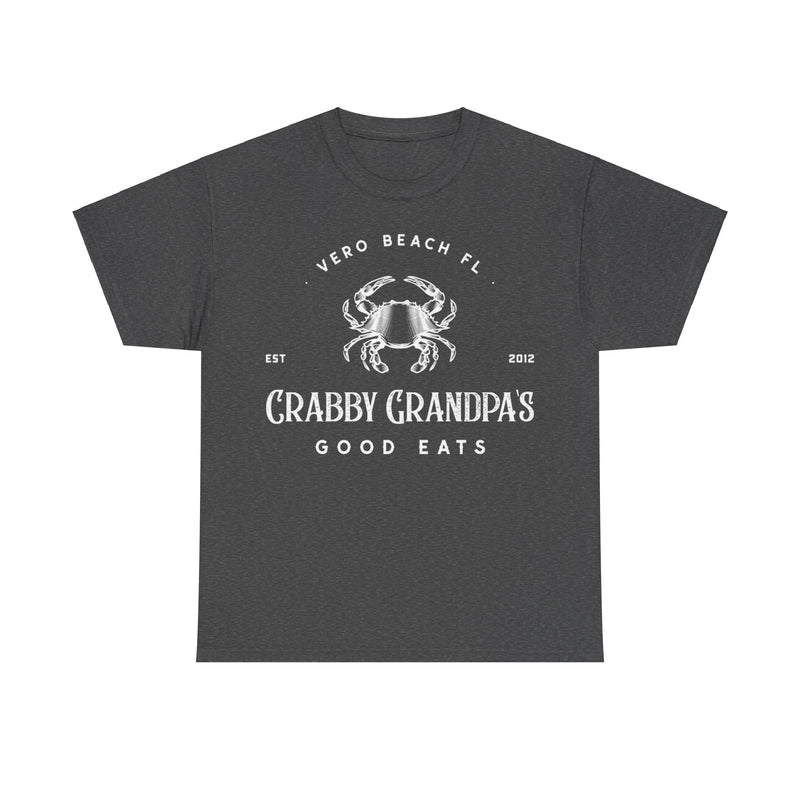 Load image into Gallery viewer, Crabby Grandpas Vero Beach Florida Restaurant T-shirt