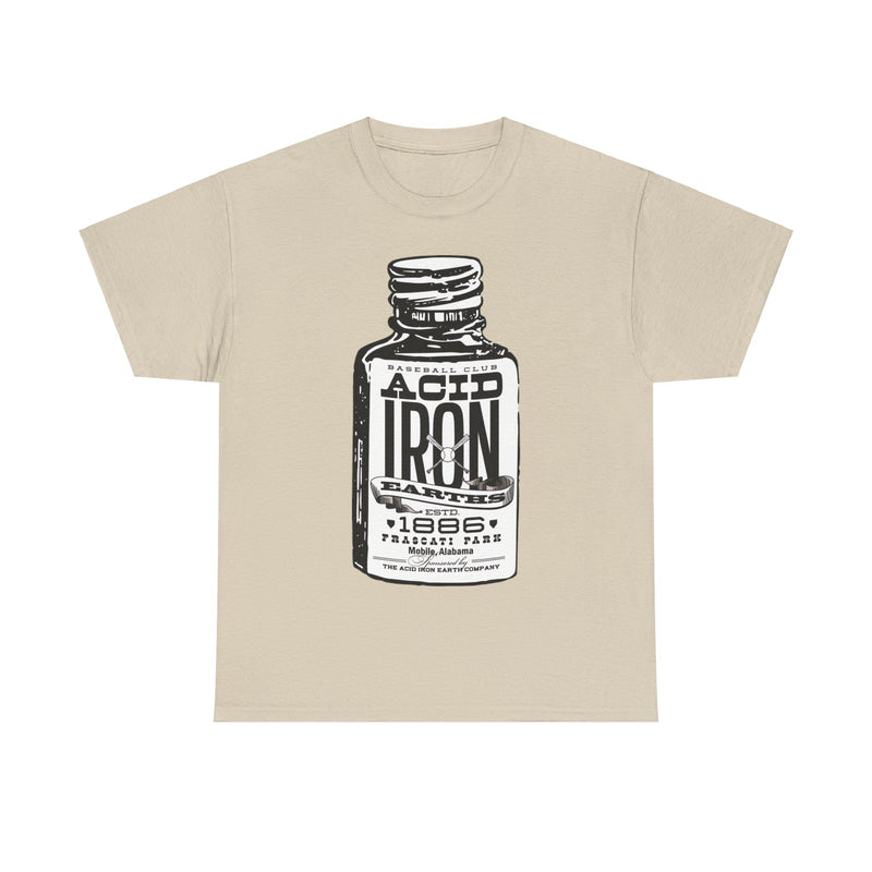 Load image into Gallery viewer, Acid Iron Earths Mobile Alabama 1886 Baseball T-shirt